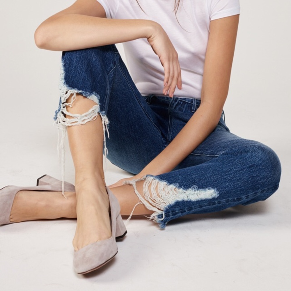 3x1 higher ground crop jeans denim 26